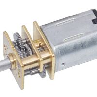 Motor 3V-6VDC met reductiekast 100RPM 3mm D-as GA12-N20